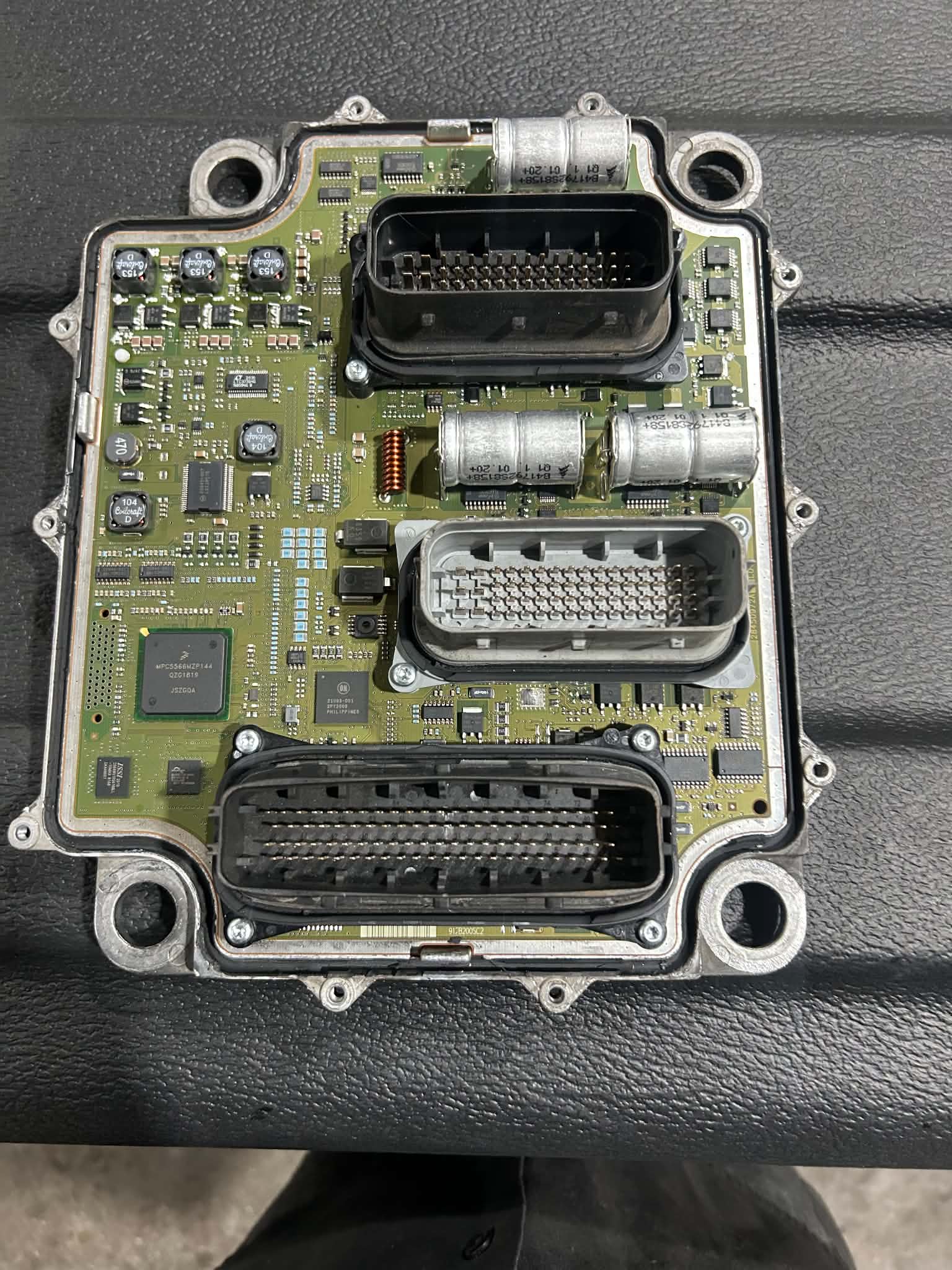 ETC3 ECM circuit board and connectors